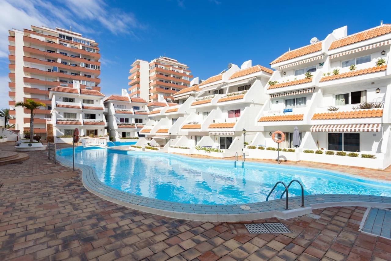 Precioso alojamiento con piscina en urbanización Apartamento Playa de las Americas  Exterior foto