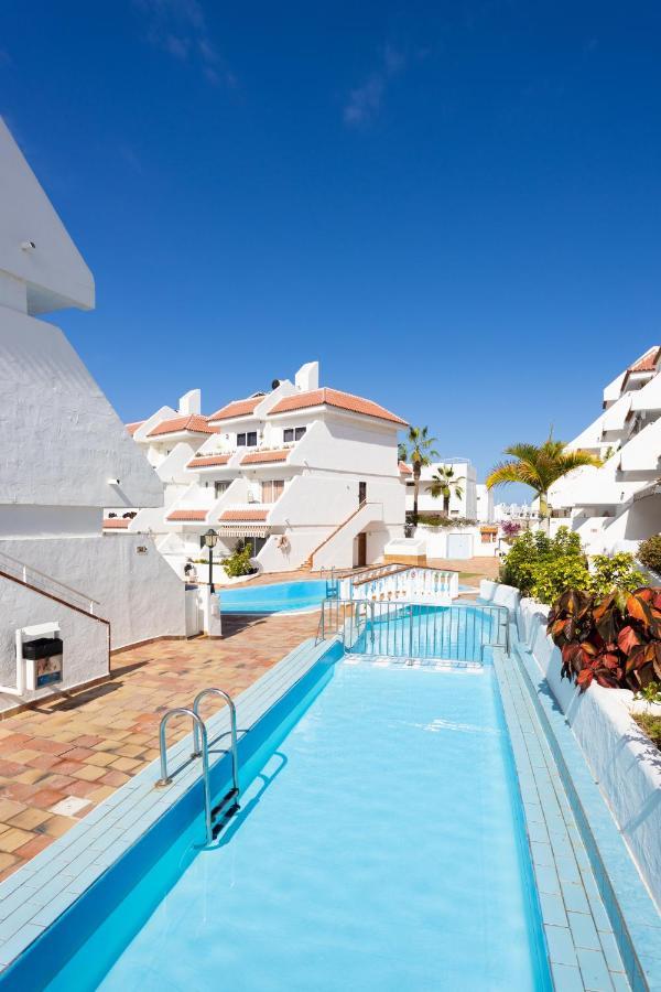 Precioso alojamiento con piscina en urbanización Apartamento Playa de las Americas  Exterior foto