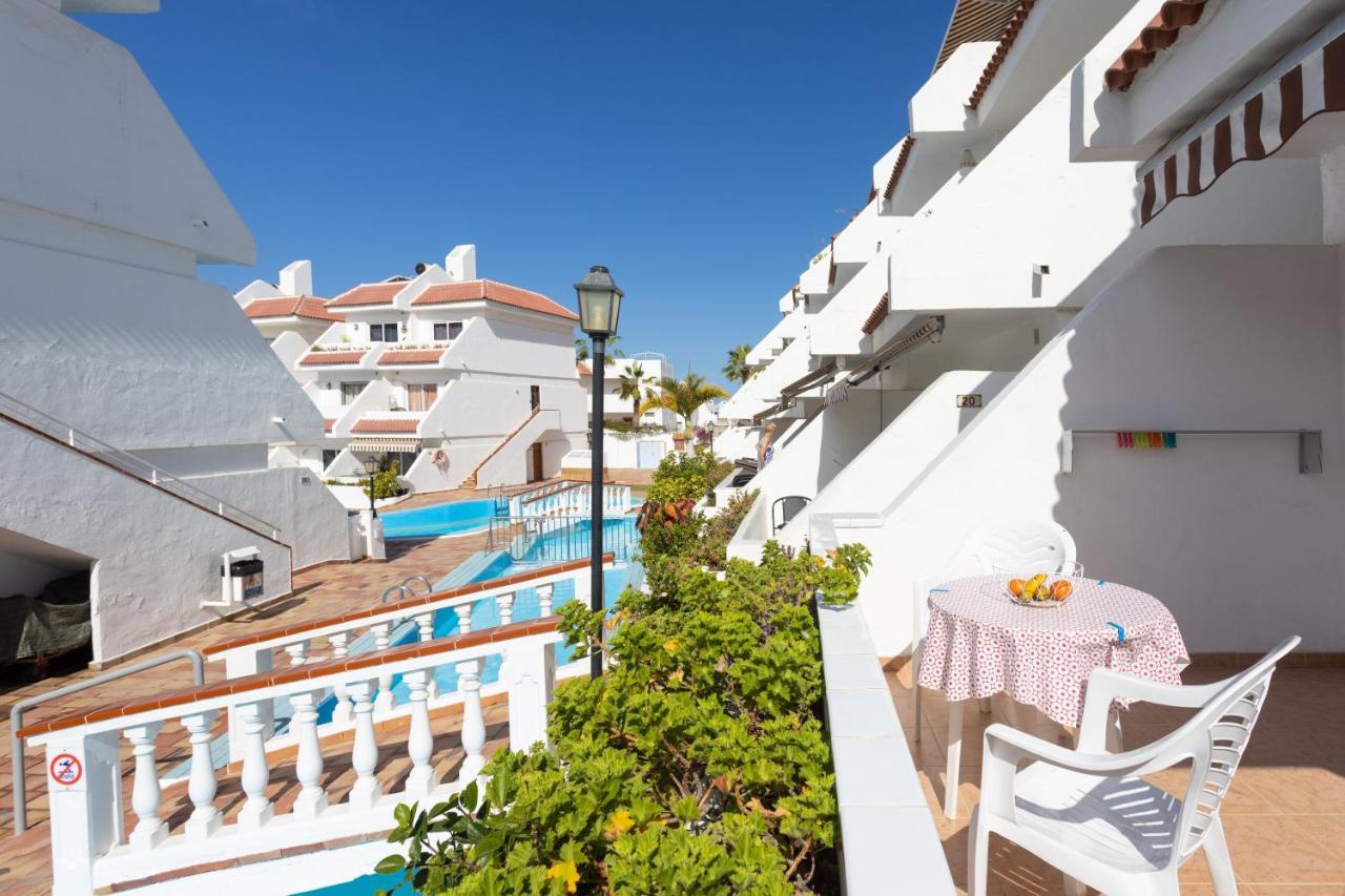 Precioso alojamiento con piscina en urbanización Apartamento Playa de las Americas  Exterior foto